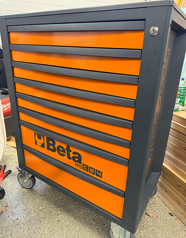 Beta RSC24 Tool Cabinet in Orange