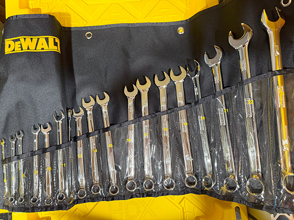 Dewalt Tough Series Combination Wrench Set