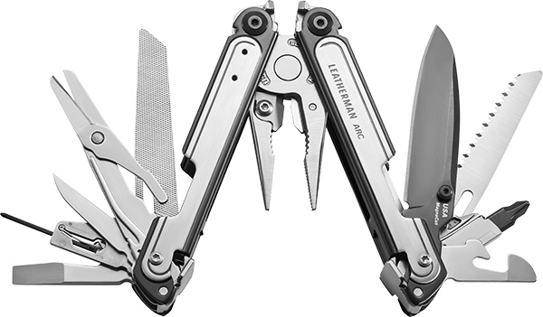 Leatherman Arc Multi-Tool Pliers Open Closeup
