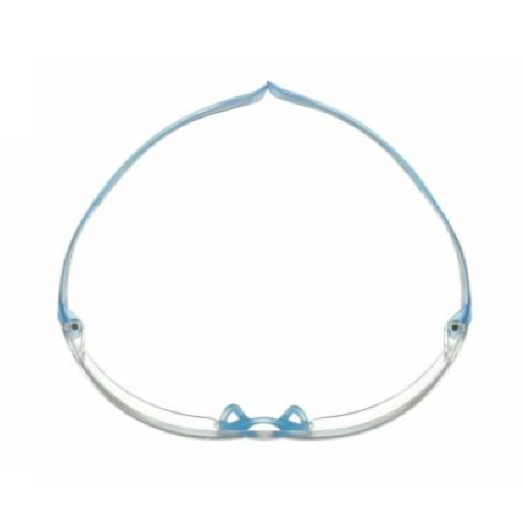 3M SECUREFIT Ice Blue Temples SCOTCHGARD ANTI-FOG CLEAR Lens SF301SGAF-LBL