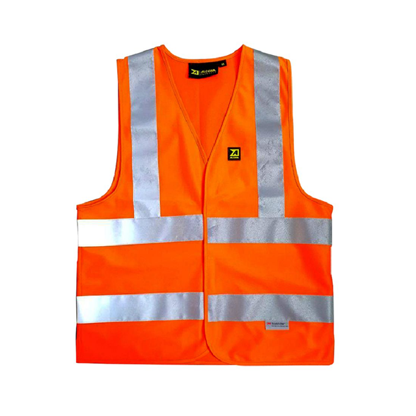 ALCONA 1000 Series SAFETY VEST Reflective ORANGE