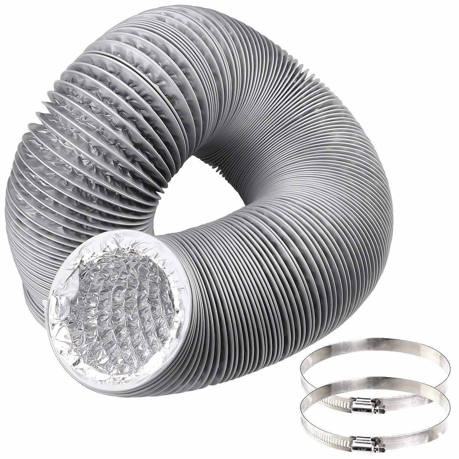 Aluminium Wrapped Dryer Duct Hose 4