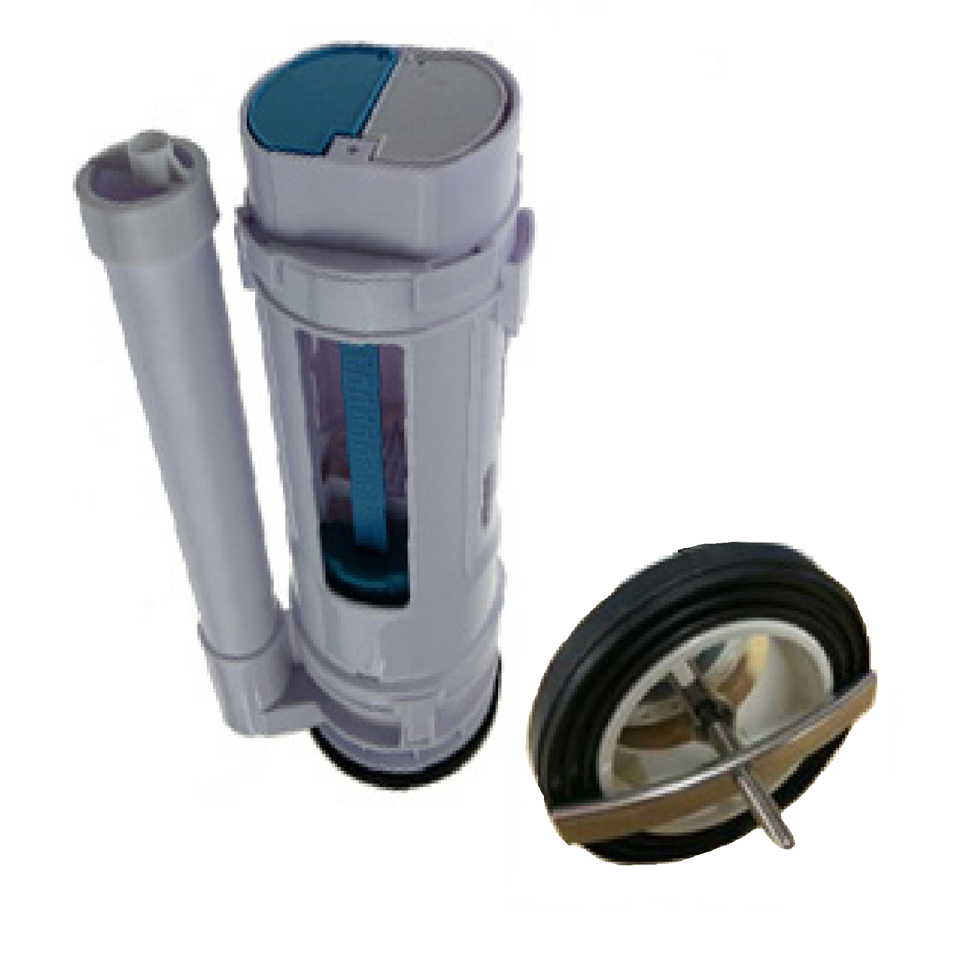 BARON 1 Piece Bowl Cistern Flush Mechanism DUAL FLUSH TYPE