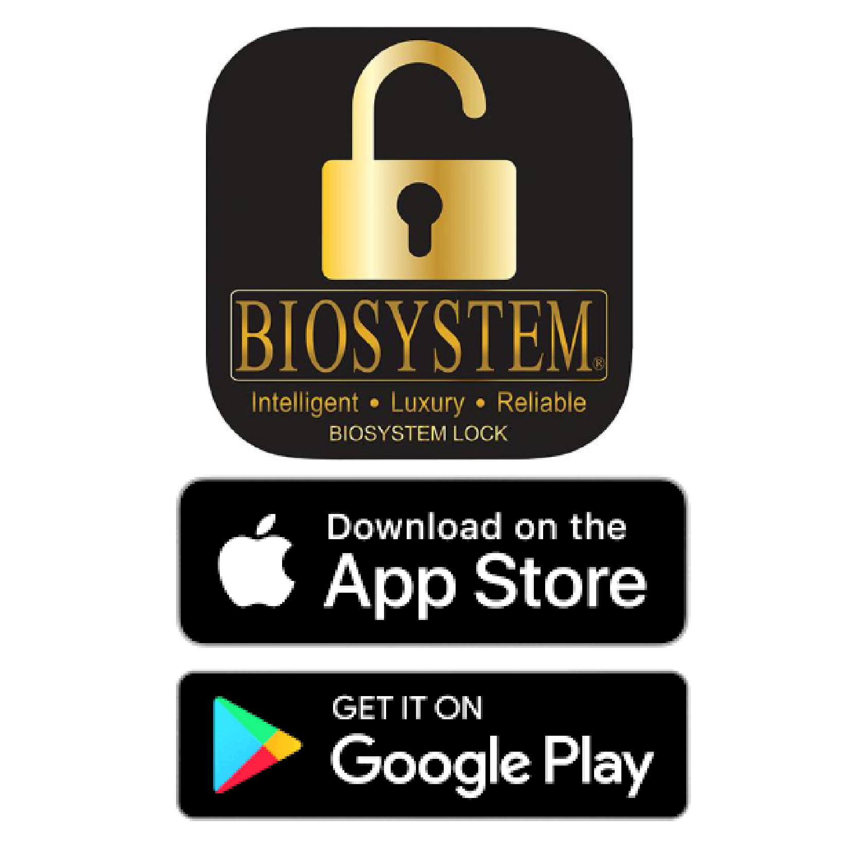 BIOSYSTEM Metal Gate Entrance Digital Lock G4 BLACK (FREE INSTALLATION)