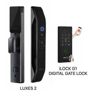 BIOSYSTEM Synchronised DIGITAL LOCK Bundle Deal LUXES 2 PLUS iLOCK G1