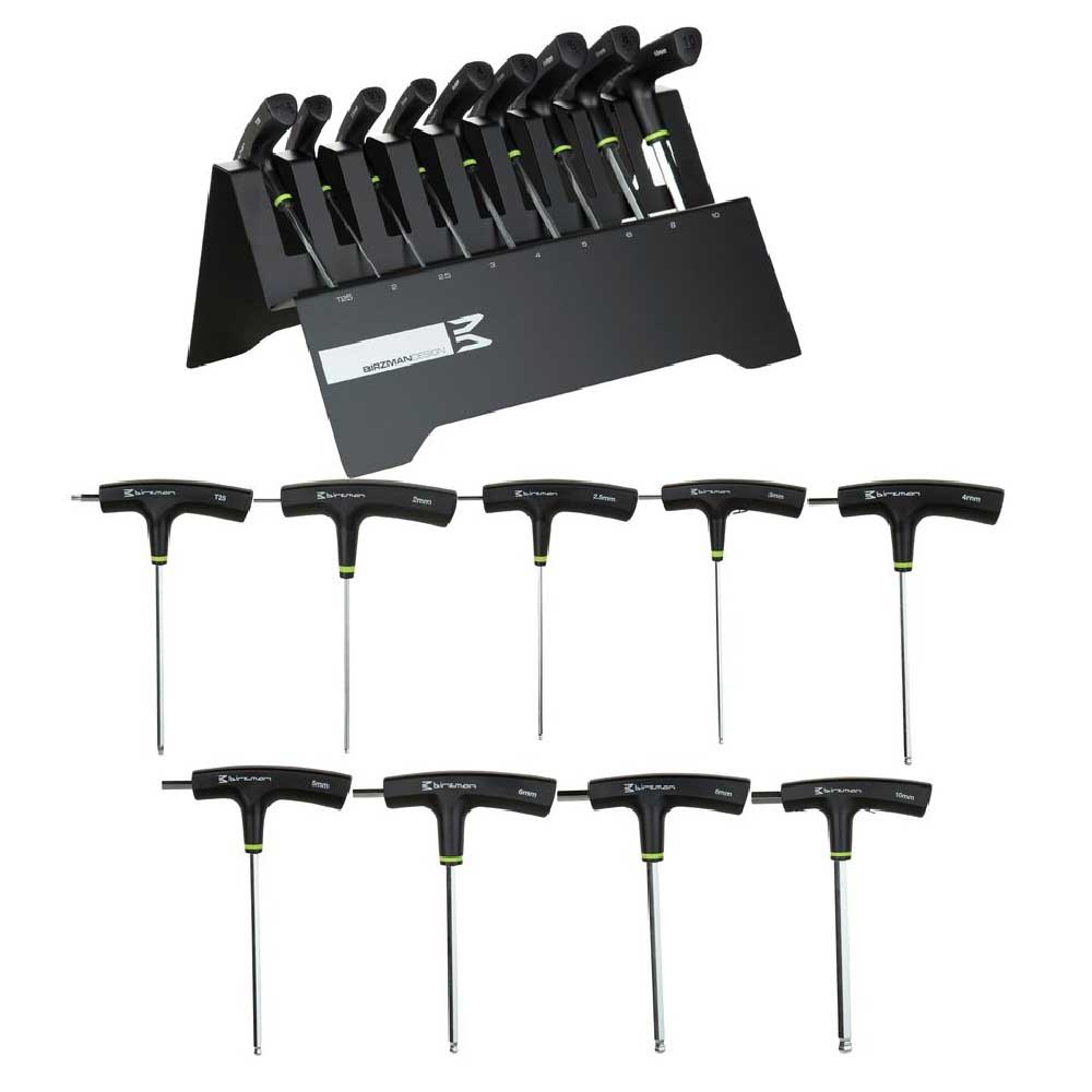 Birzman T-BAR Hex Key Handle Set 9PC/Set