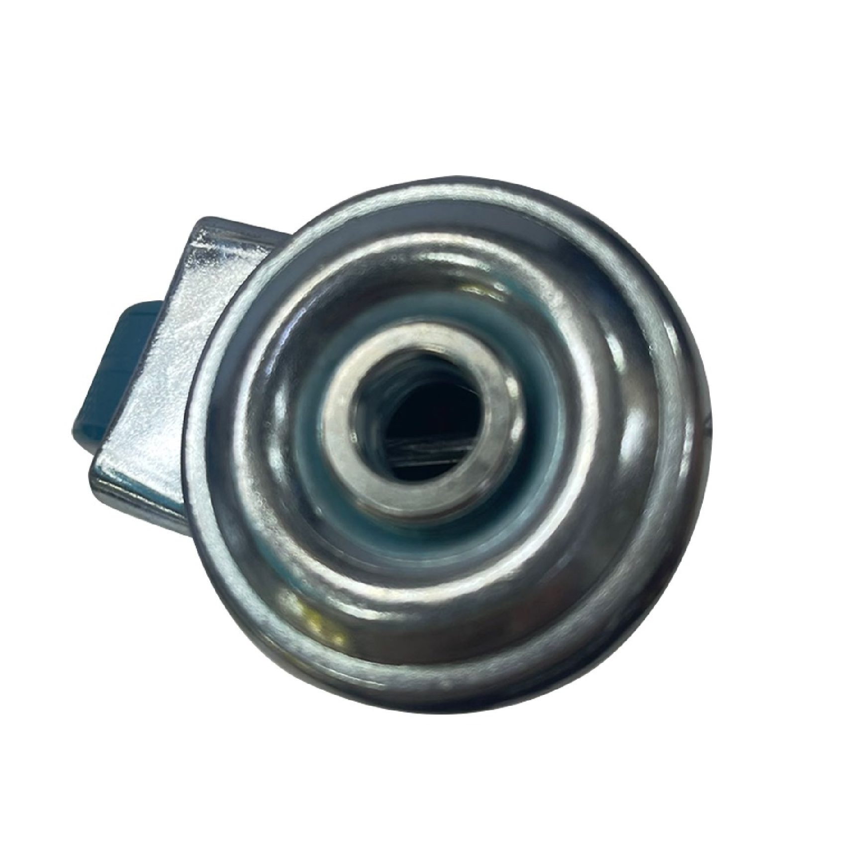 BLUE Swivel Rubber Castor Wheel