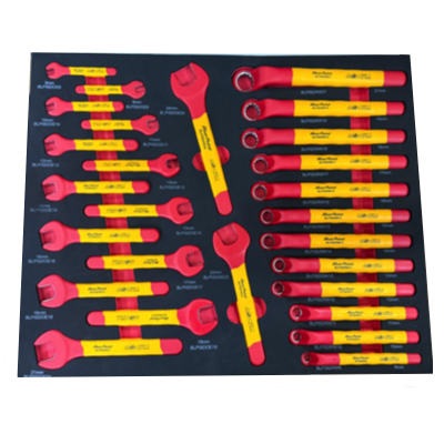 BluePoint BLPINHK115S 115PC VDE INSULATED Tool Storage Set With Pelican V600 VAULT Large Equipment Case