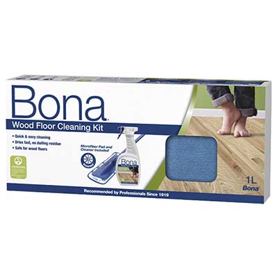 Bona CA101018011 Wood Floor Cleaning Kit 1L