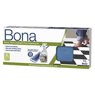Bona CA101019021 Stone, Tile & Laminate Cleaning Kit 1L