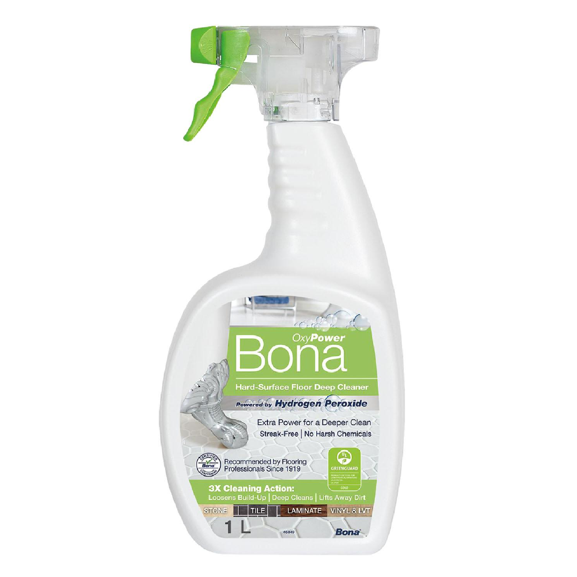 Bona OXYPOWER Hard Surface Floor Deep Cleaner 1L