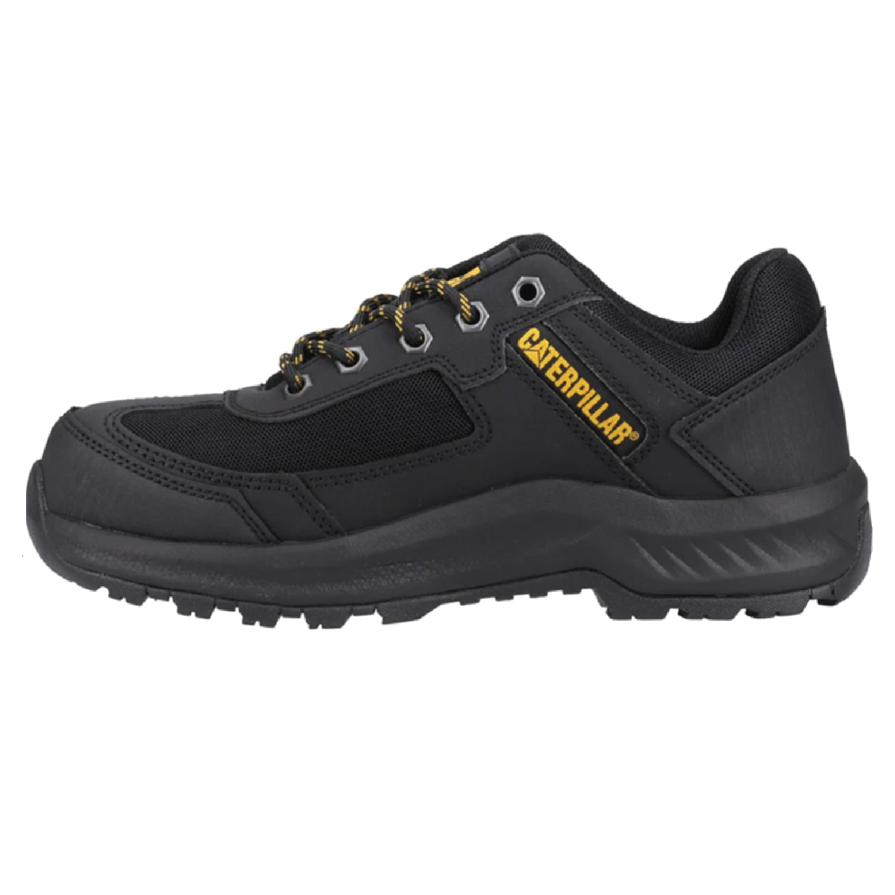 Caterpillar ELMORE STEEL TOE S1P Low Black Work Shoe P725317