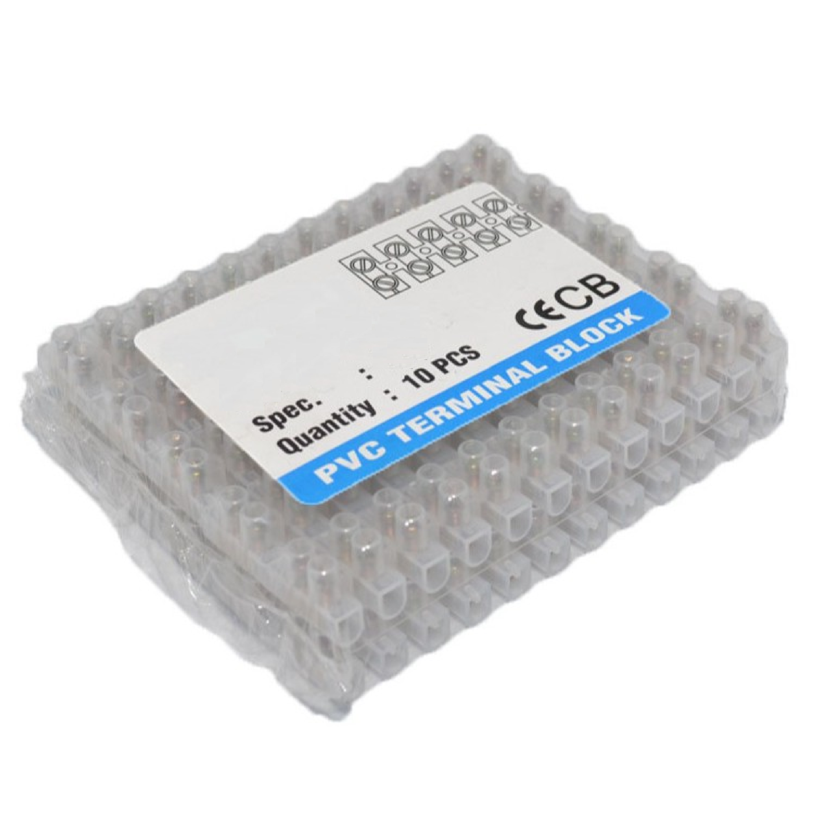 CAVICO 30A PVC CONNECTOR Terminal Block WHITE