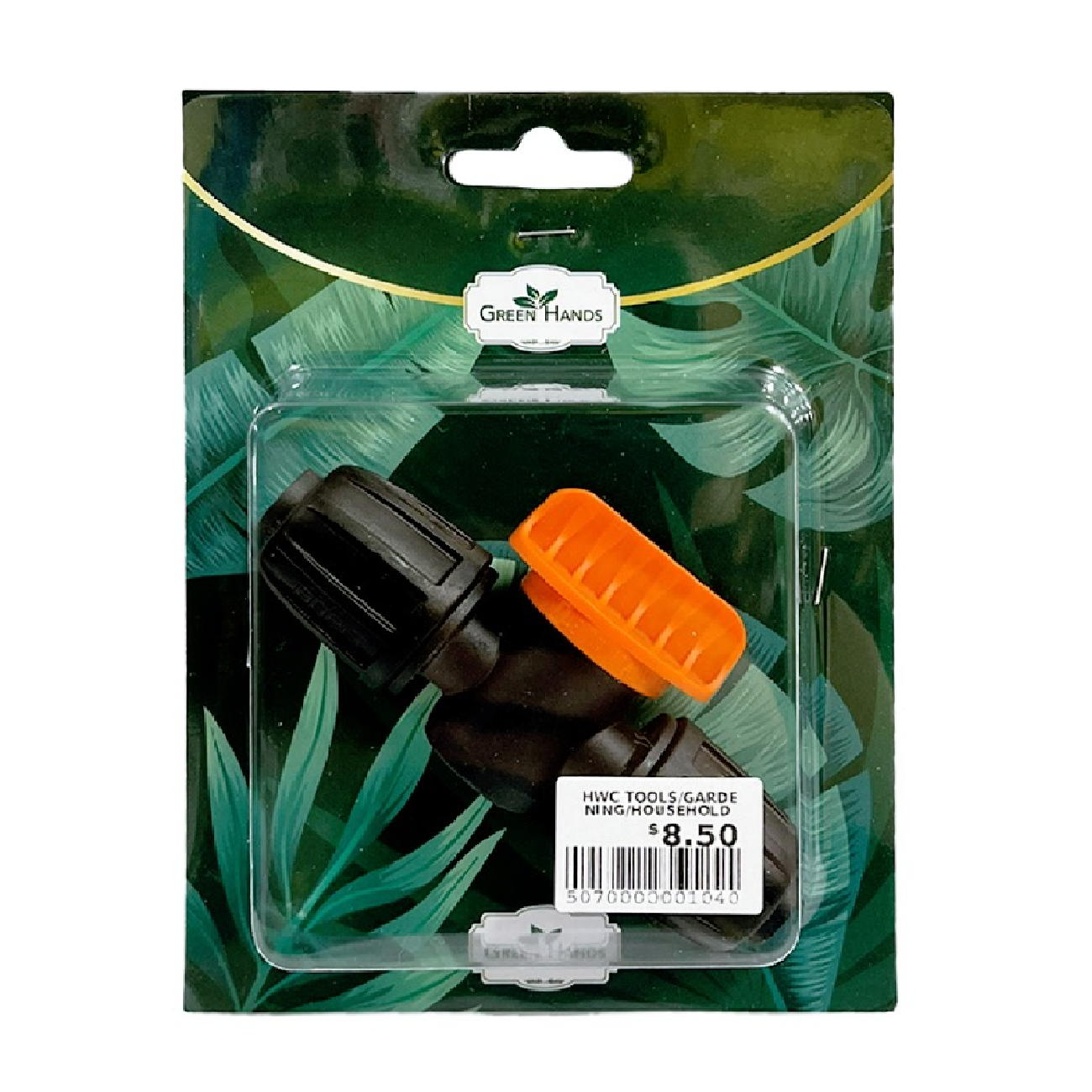 Claber PVC Coupling Valve For 13MM Flexible Hose EASY DRIP 91033