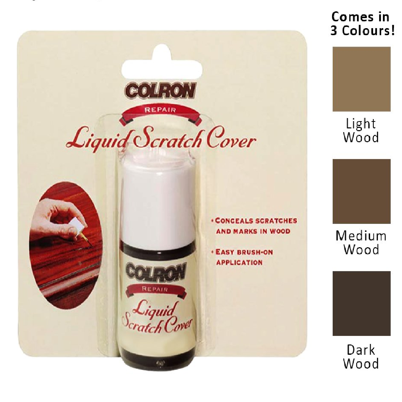 COLRON Light Wood Liquid Scratch Cover 14ML 08697