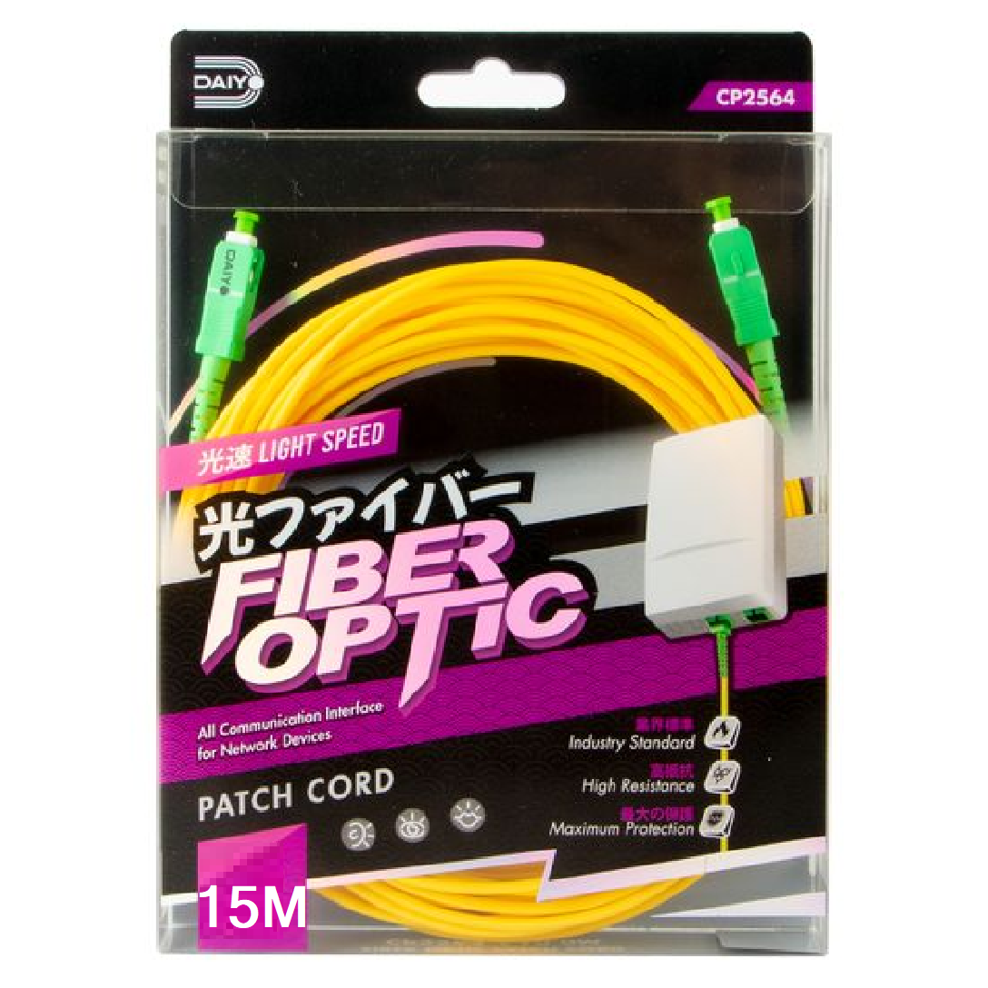 Daiyo FIBER OPTIC Patch Cord 15M CP2565