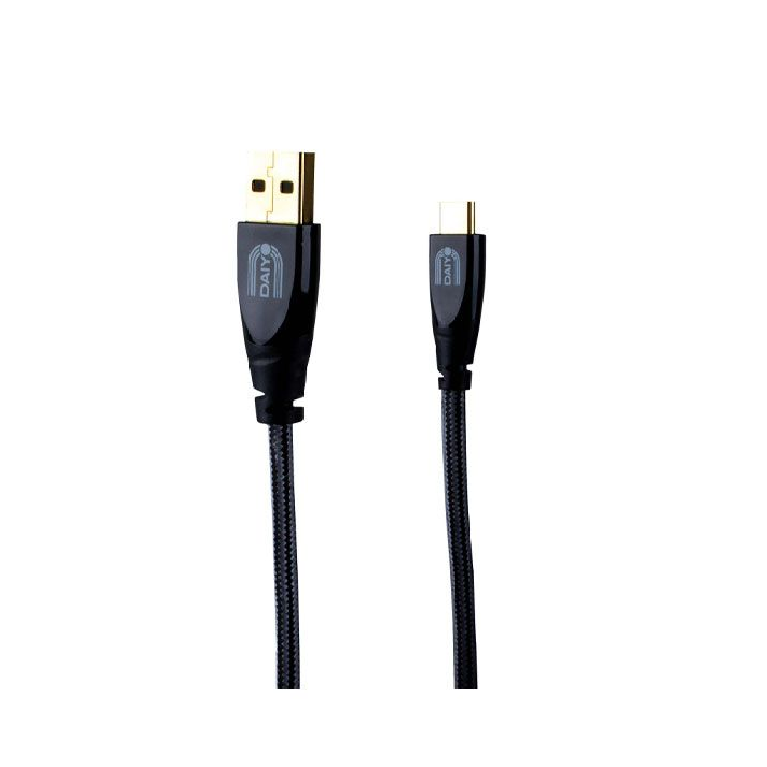 Daiyo USB TYPE-C FAST CHARGING Cable BLACK 2M CP2612