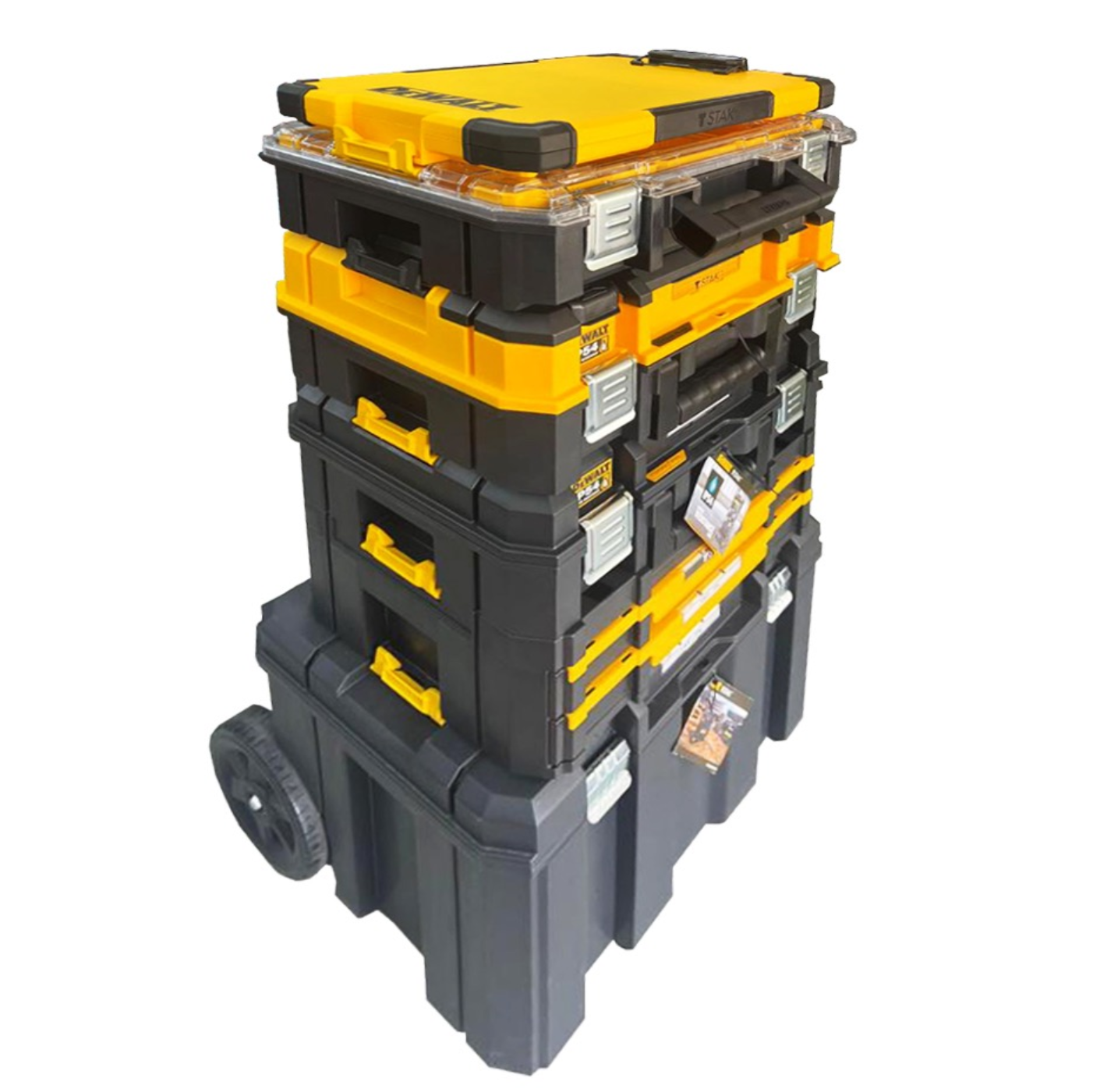 DeWalt TSTAK 5-IN-1 CONNECTOR Tool Box MOBILE TROLLEY