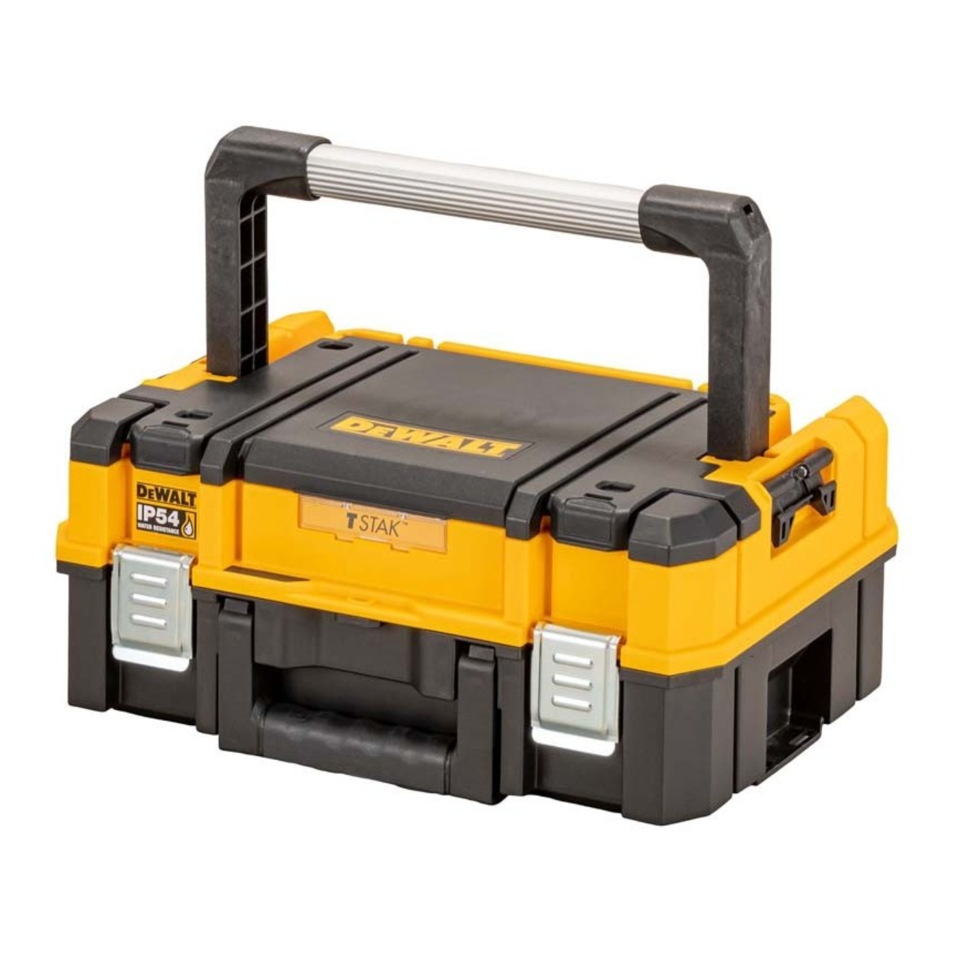 DeWalt TSTAK IP54 Organiser Top Shallow Plastic Tool Box DWST83344-1