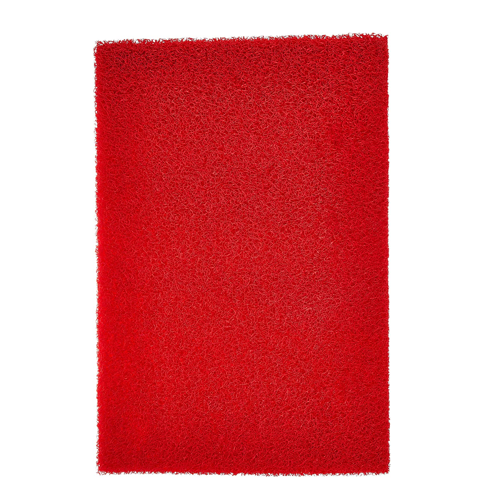 Economy DIRT TRAP 40CM X 60CM PVC Entrance Mat RED