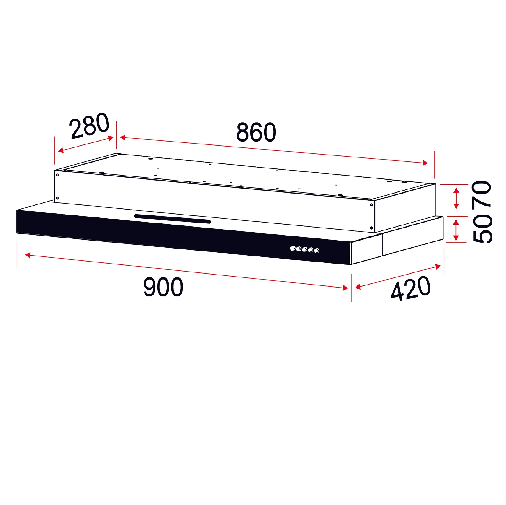 EF BUNDLE PROMO 90CM BLACK Cooker Hood + 78CM OR 86CM BLACK Gas Hob SPECIAL