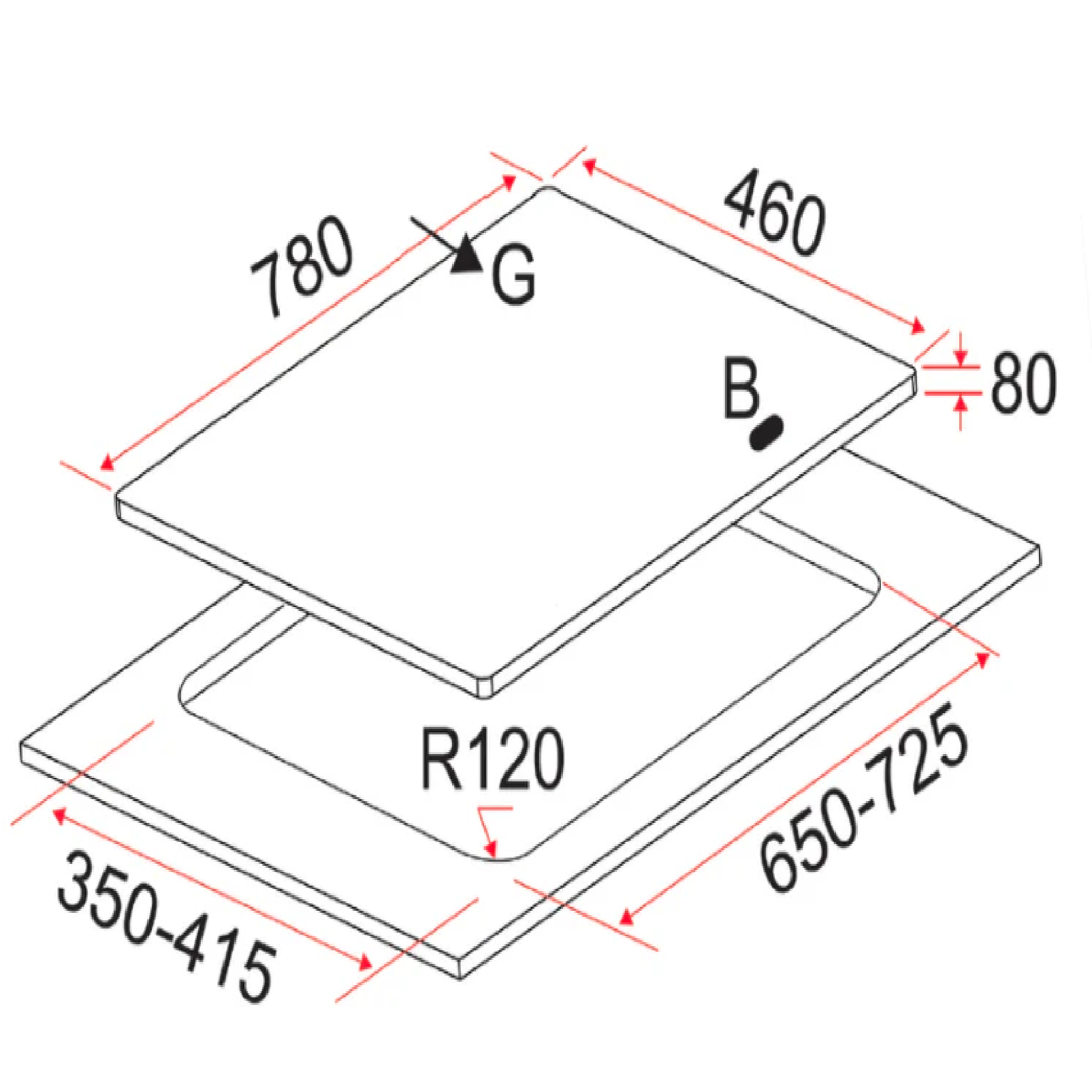 EF BUNDLE PROMO 90CM SS Cooker Hood + 78CM OR 86CM BLACK Gas Hob SPECIAL