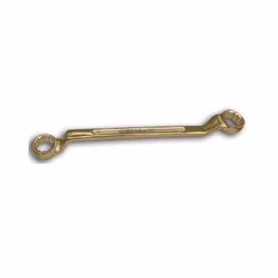 Ega Master NON-SPARKING Double Ring End Wrench, Offset (METRIC, MM)
