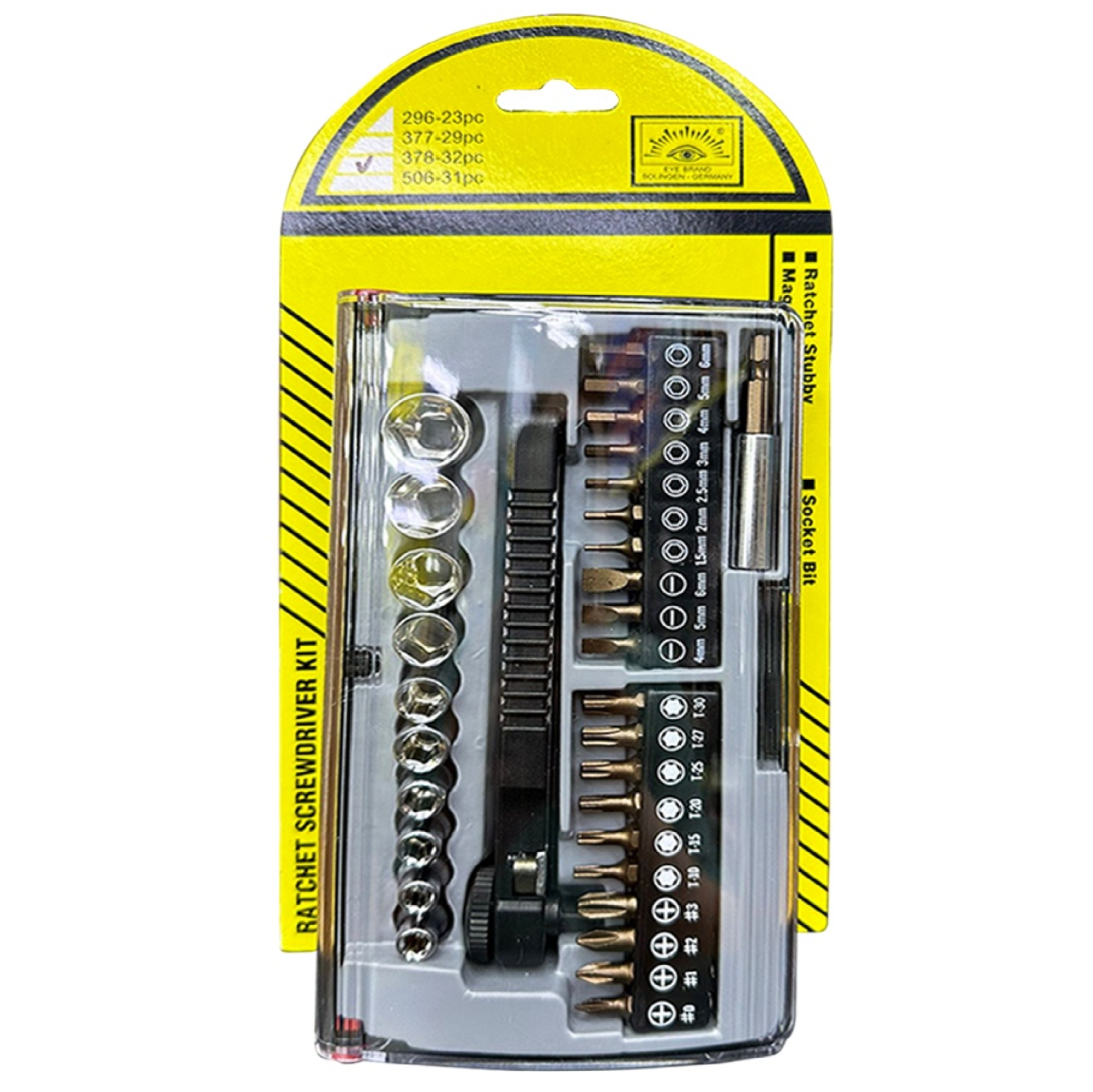 EYE BRAND 32PC RATCHET Screwdriver Kit 378-32PC