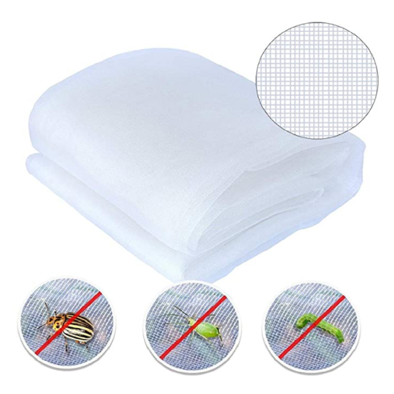 Green Hands INSECT BARRIER Netting 1.8M X 5M