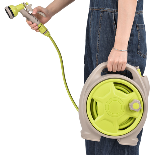 Green Hands RETRACTABLE Hose Reel 15M