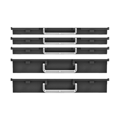GT EXPLORER Case 5140X.B Mobility Trolley Tool Box Comes With 7 Sliding AIBOX Organizer