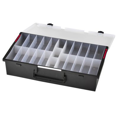 GT EXPLORER Case 5140X.B Mobility Trolley Tool Box Comes With 7 Sliding AIBOX Organizer