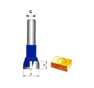 G-TECH HB35 Tungsten Carbide HINGE BORING Bit