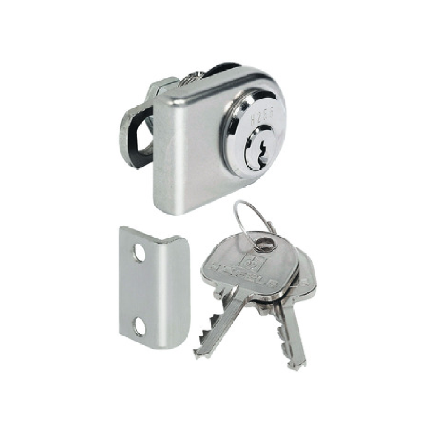 Hafele Glass Door Cam Lock For Cabinet With Cylinder