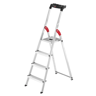 HAILO L60 EASYCLIX Ladder 4 Steps LOAD 150KG