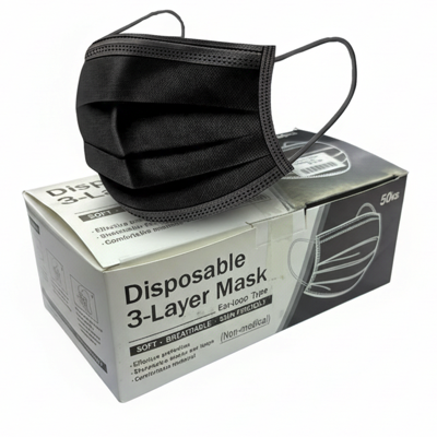 HardwareCity 3 PLY Disposable Protective Mask 50PC/BOX