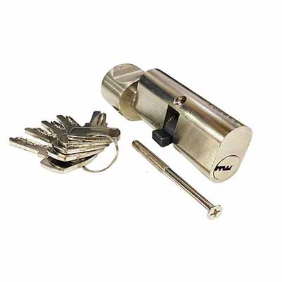 HardwareCity 70MM Oval Profile Single Cylinder with Thumbturn