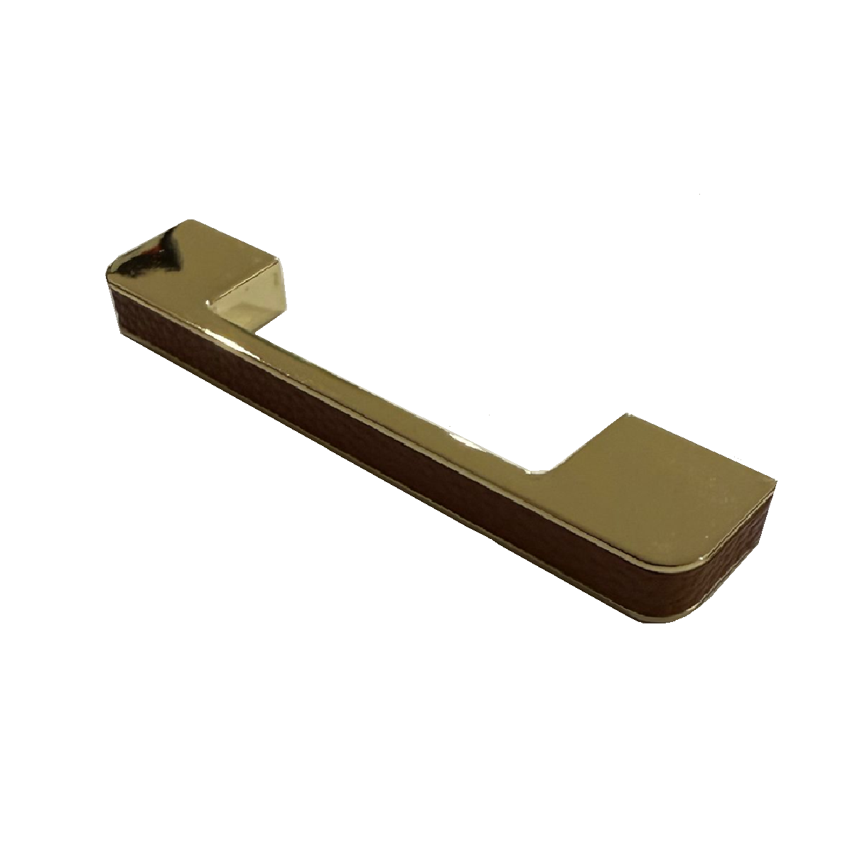 HardwareCity BROWN LEATHER Cabinet Handles 115MM SCANDINAVIA SCANDIBR-96