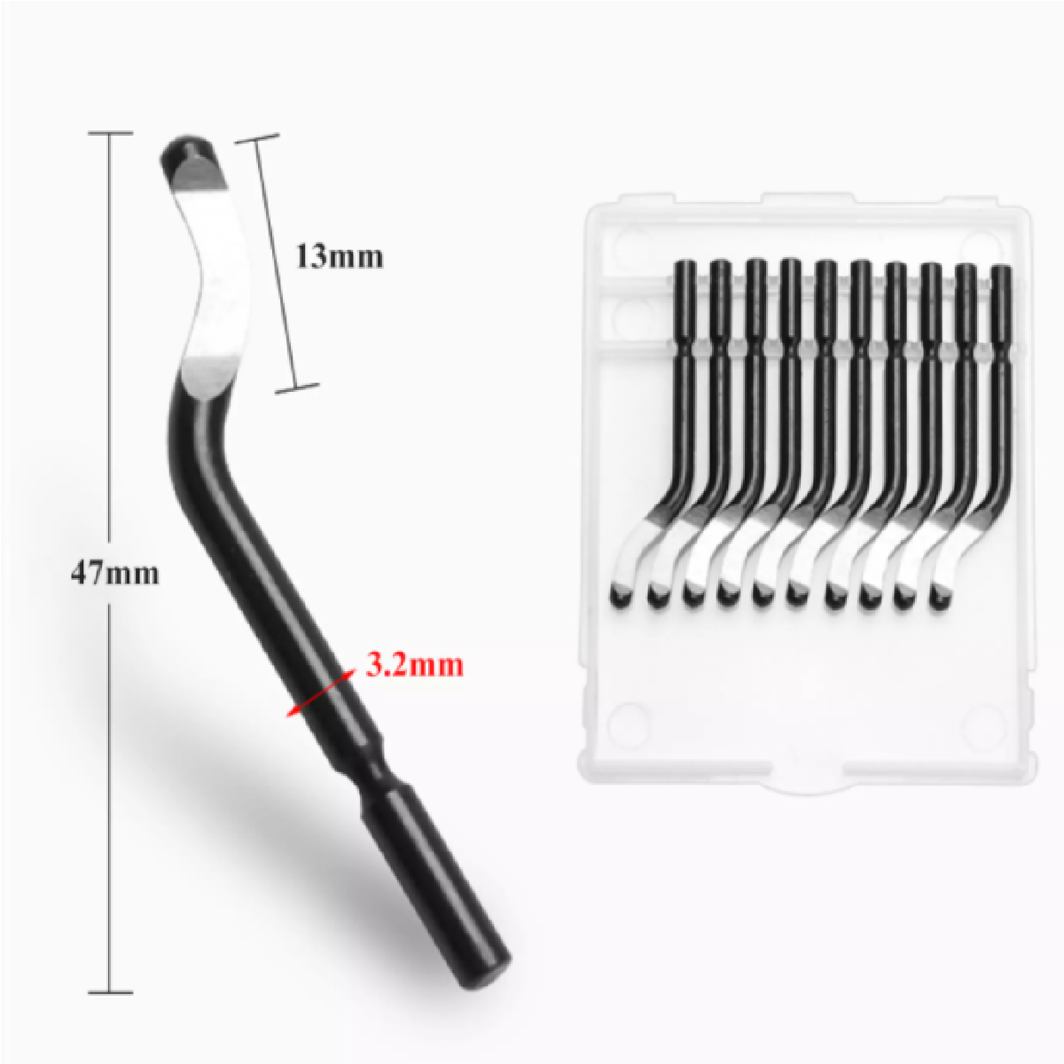 HardwareCity Deburring Blades 10PC/Pack