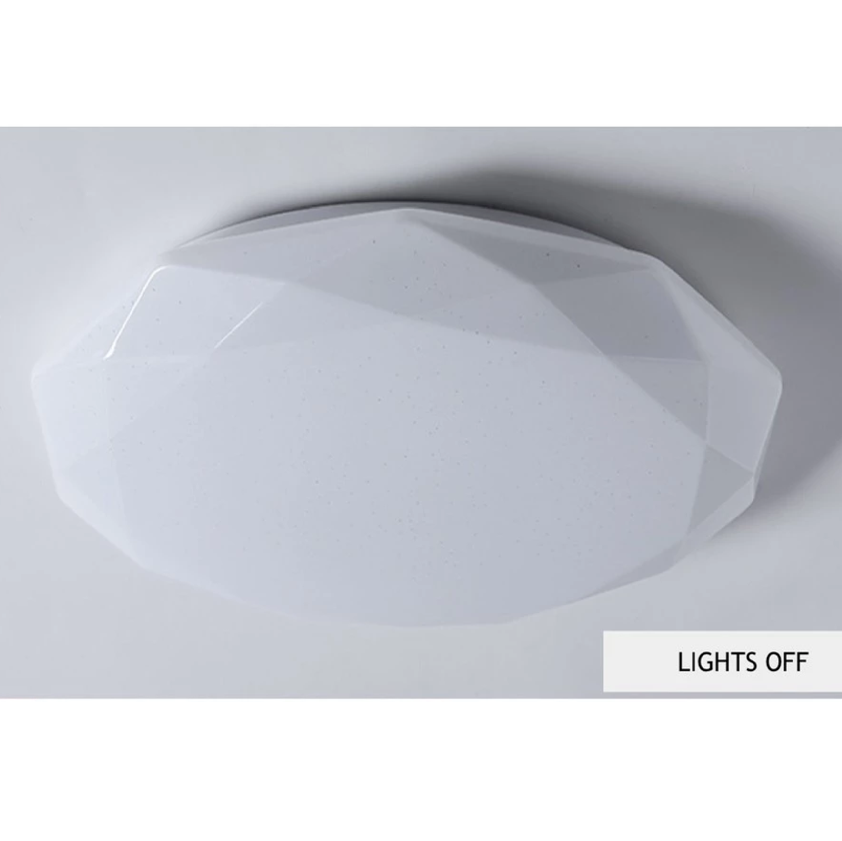 HardwareCity DIAMOND Acrylic Cover Surface Mount Ceiling Light 26W 6500K DAYLIGHT