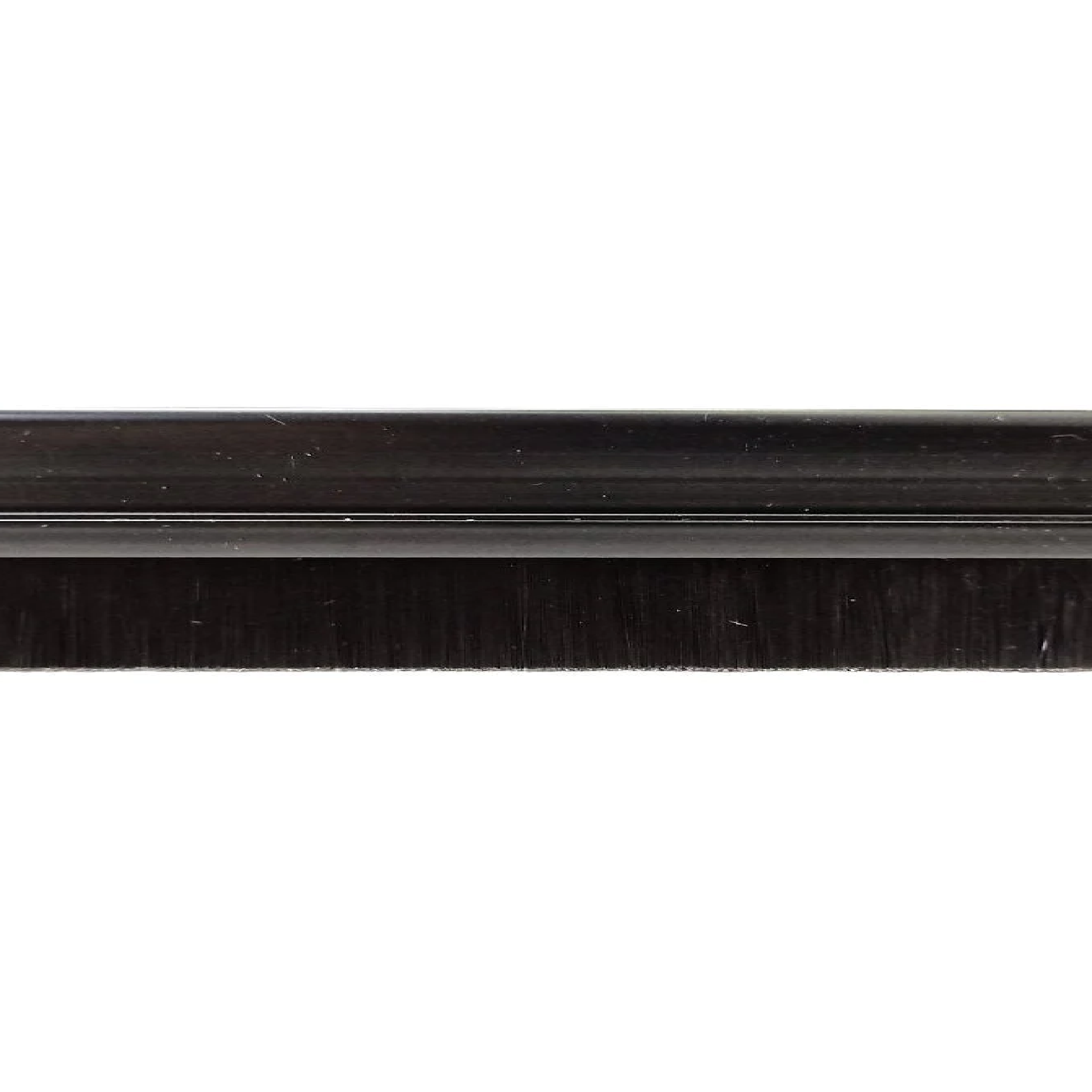 HardwareCity Door Brush BLACK PVC FRAME BLACK BRUSH 100CM