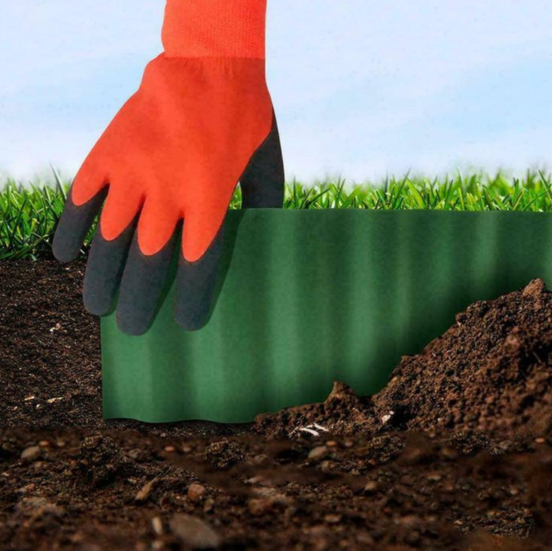 HardwareCity FLEXIBLE LAWN EDGING Garden Divider 9M/ROLL