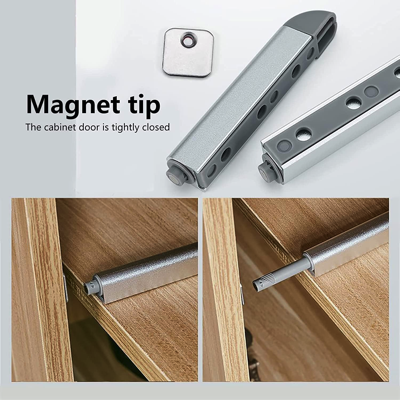 HardwareCity Furniture 123MM Magnetic Door Catch BLACK