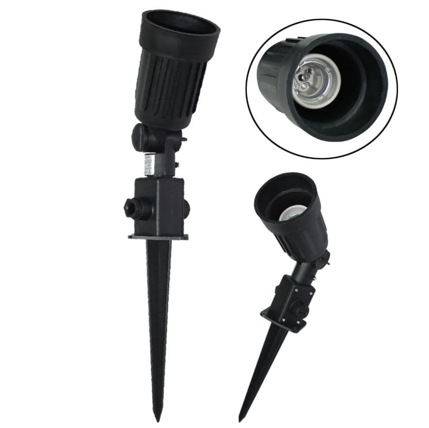 HardwareCity Outdoor SPIKE LIGHT HOLDER FOR PAR38 IP44