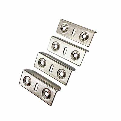 HardwareCity Striking Plate For Cam Locks, 4PC/Pack
