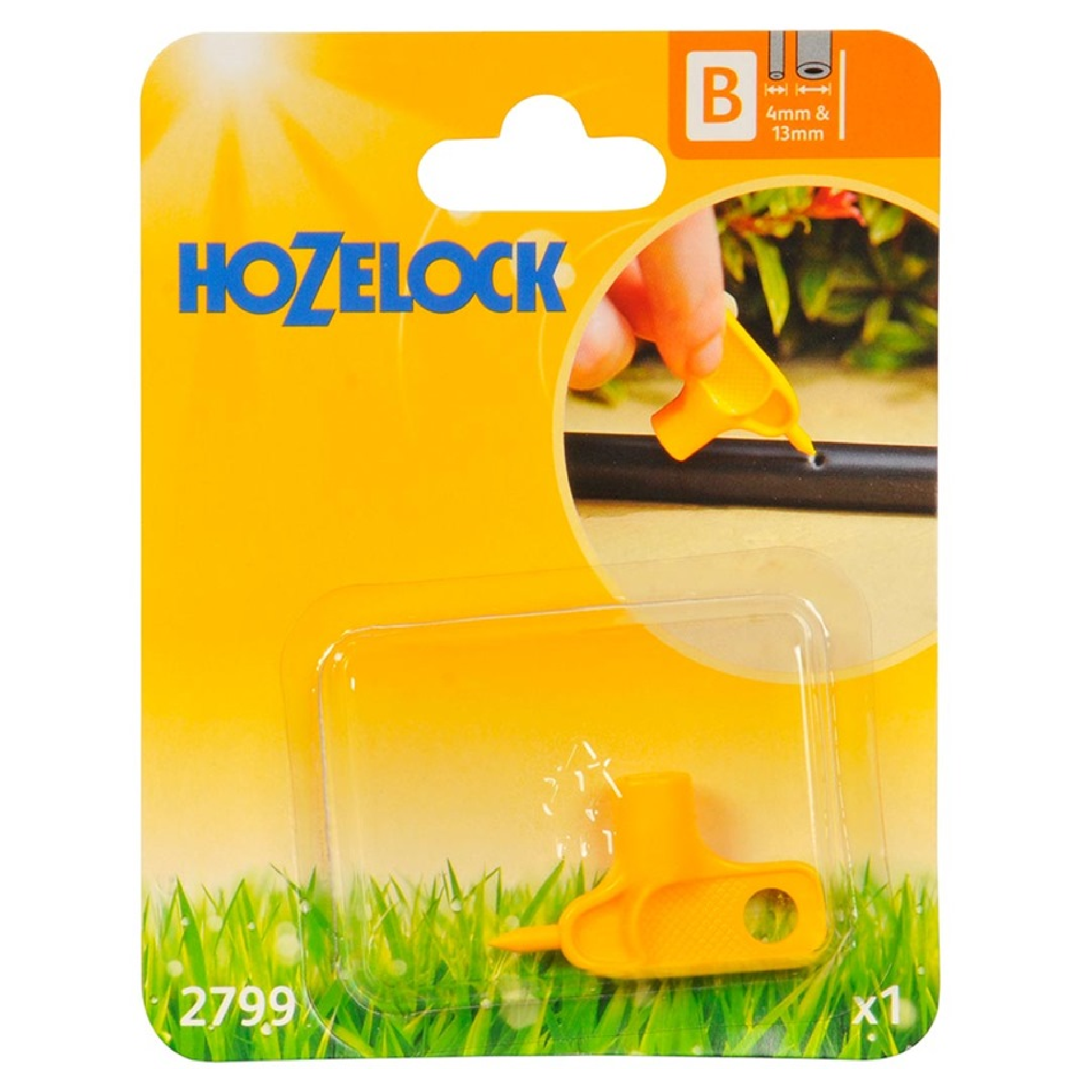 Hozelock HOLE PUNCH For 13MM HARD HOSE 2799 1PC/Pack