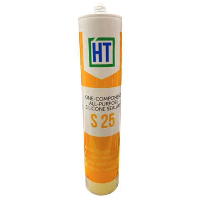 HT S25 ALL PURPOSE Silicone Sealant Neutral Cure 300ML