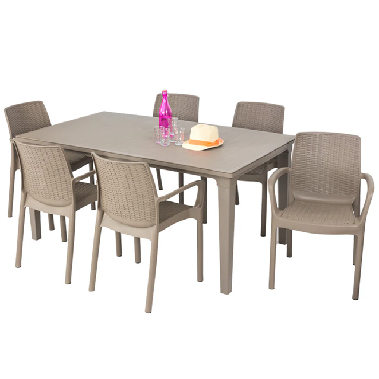 Keter BALI Outdoor Chair CAPUCCINO