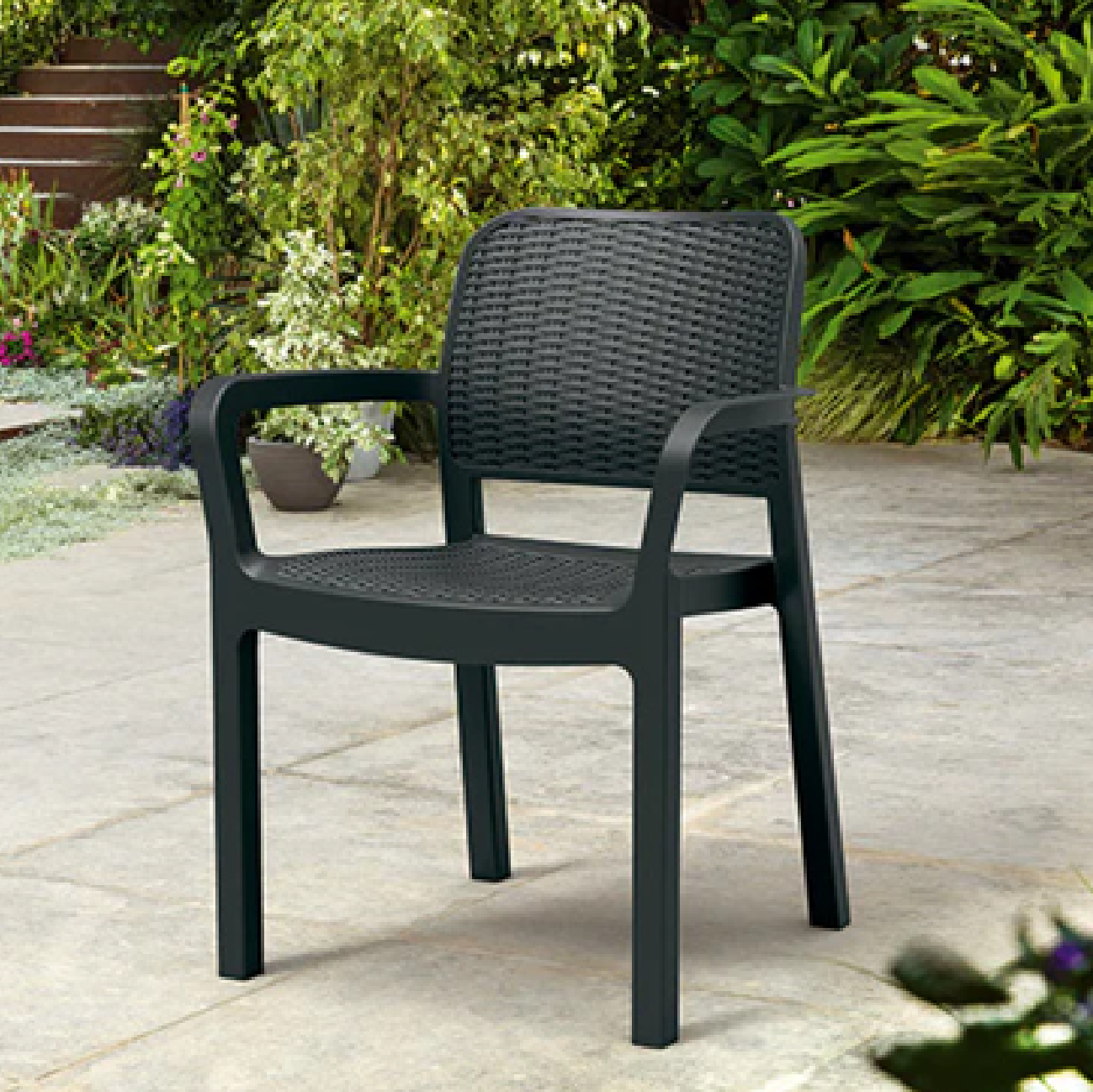 Keter BELLA OUTDOOR Chair Graphite