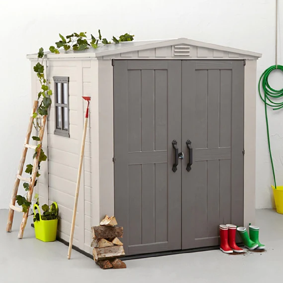 Keter Factor 6 X 6 Outdoor Garden Shed